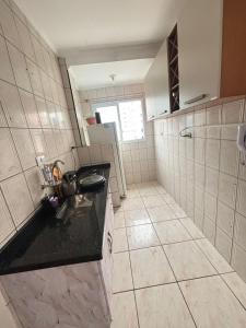 Apartamento aconchegante a 3 minutos da Praia Grande ocian