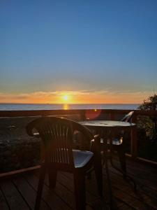 Cabañas frente al mar