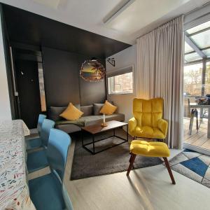 Mobilheim am Murner See - privater Badezuber & Grill