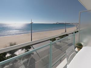 Studio spacieux 4 pers face plage avec balcon - FR-1-197-639