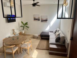 Departamento 2 hab con alberca y roof garden en Temozón