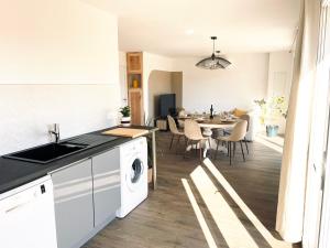 Maison climatisée 3 chambres avec jardin