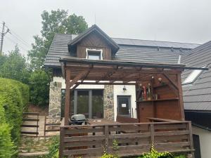 Chalupa Štikov v Podkrkonoší