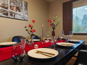 Villa Aurora Ounas - jacuzzi & sauna, next to ski center