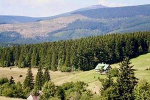 Horská chalupa u skiareálu