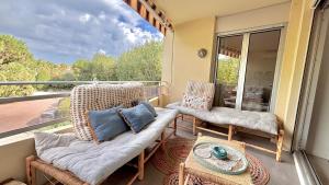 Appartement Boho, Calme, piscine & plage à pied