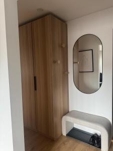 Studio Apartment with Balcony in Central Druskininkai