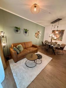 Stilvolles Apartment 3 Zi Klinik & Kurpark Terrasse Parkplatz Barrierefrei