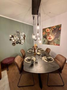 Stilvolles Apartment 3 Zi Klinik & Kurpark Terrasse Parkplatz Barrierefrei