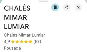 Chalés Mimar Lumiar Suítes independentes