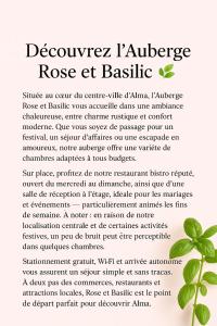 Auberge-Bistro Rose et Basilic