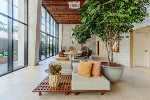 Apartamento com Piscina Rooftop Academia Vista Mar Garagem no Corredor da Vitoria