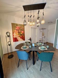 Klinik & Kurpark Parkplatz Barrierefreies Apartment Boxspringbett