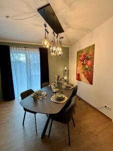 Klinik & Kurpark Parkplatz Barrierefreies Apartment Boxspringbett