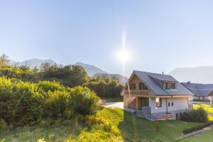 Chalet Bohinj Bliss Wellness and view of Triglav 