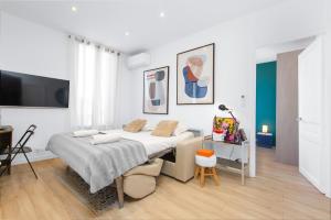 Charmant 2P à Roquebrune-Cap-Martin, plage & clim