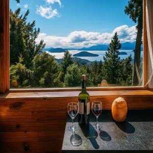 Cabaña con increíble vista al Nahuel Huapi