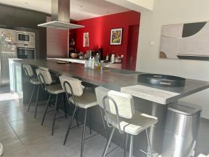 Pretty air conditioned villa