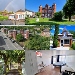 Le petit Château Avesnois - Studio en rez de jardin avec terrasse privée