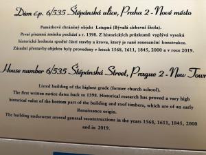 Romantic Apartment in historical house from 1398 in Prague city centre