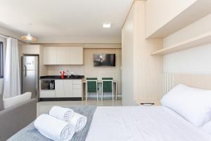 Aconchego e ótima localização com academia, coworking e lavanderia