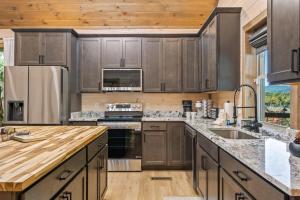 Rustic RidgeView Hot Tub Grill Foosball More