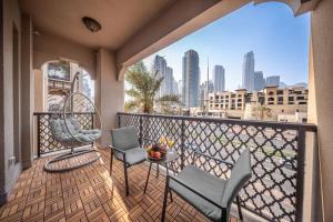 Full Burj View - Souk vibe one-bedroom apartment