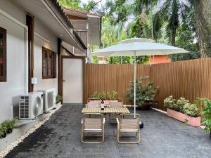 Villa 107 with private patio and balcony