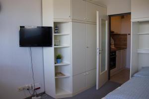 Inselblume 65 - Ferienwohnung am Meer, Blick zum Yachthafen