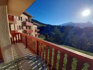 Aussois : Appartement 4 pers, 28m², balcon vue montagne - FR-1-508B-55