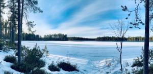 Kitka riverview retreat with sauna