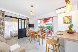 Joli appartement bien équipé avec piscine et parking