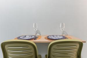 Studio c piscina rooftop pertinho da praia - S109