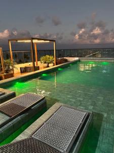 Flat Mar Doce Lar na praia do Bessa