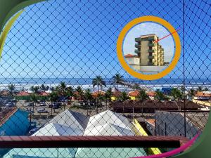 Apartamento Mongaguá com vista para a Plataforma de Pesca