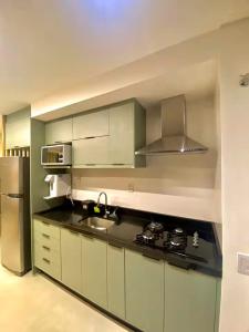 Flat moderno no Bueno, com piscina, academia e coworking