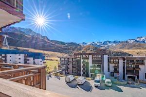 Val Thorens 1BR by Slopes Balcony & Mountain View