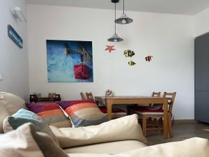 Seaside escape with balcony views