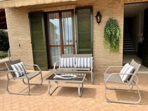 Elegant villa with hot tub, views