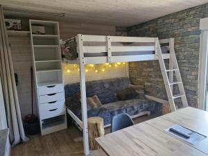 Studio rénové pour 4 au pied de la piste de luge - FR-1-836-13