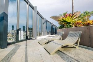 Twin Studio Retreat with Views at Brisbane One