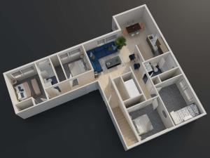 Roof Deck & Food Pods- Hawthorne Penthouse Retreat