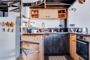 Duplex esprit loft à la Croix-Rousse Design & caractère lyonnais