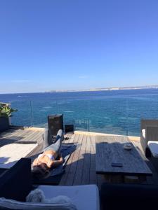 Villa vue mer panoramique - gym - sauna - balnéothérapie