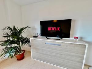 El ático Parosa con vistas al mar