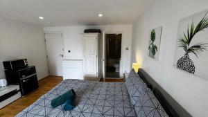 En-suite room with a superking size bed and balcony