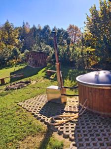 Siedlisko Sielska Dolina Nad Stawem luksusowy domek całoroczny z klimatyzacją