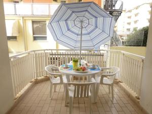 Beachfront apartment with terrace