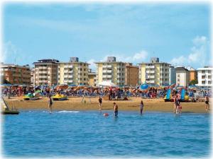 Beachfront apartment with terrace