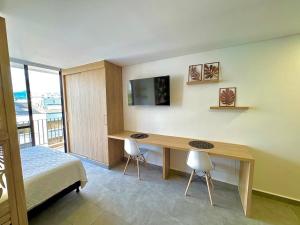 Apartaestudio - Hermosa vista